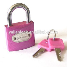 Arc type pin mechanism colorful padlock